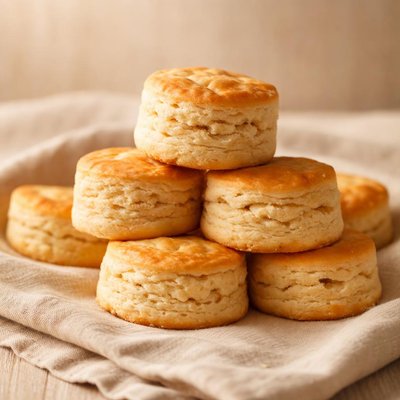 Medium portion of biscuits