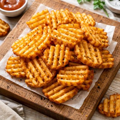 Medium waffle fry