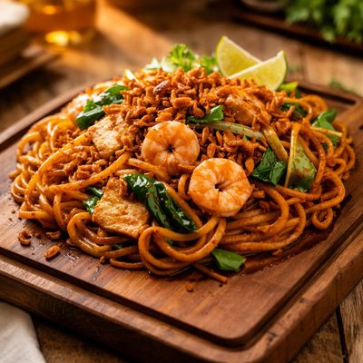 Mee goreng basah