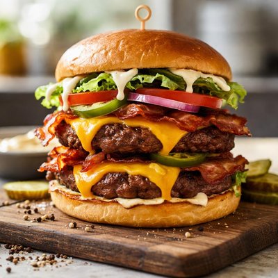 Megafit meals gladiator burger