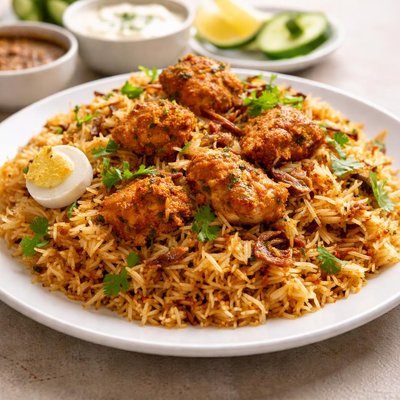 Meghana chicken boneless biriyani