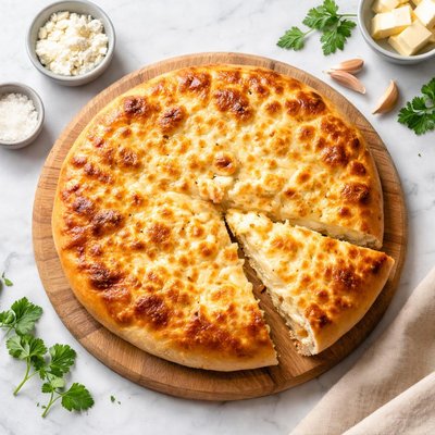 Megrelian khachapuri