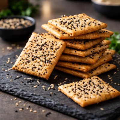 Meiji sesame cracker