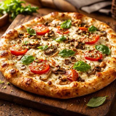 Mellow mushroom great white pizza