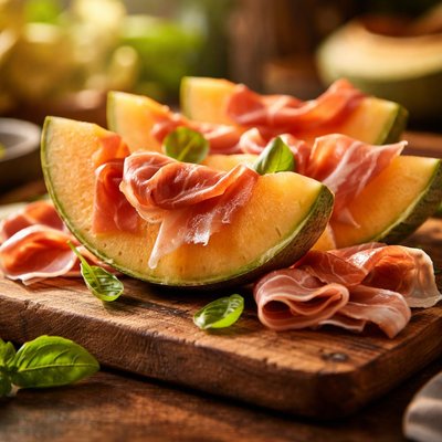 Melon and prosciutto