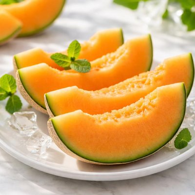 Melon slices