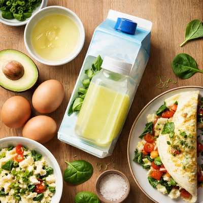 Members mark liquid egg white