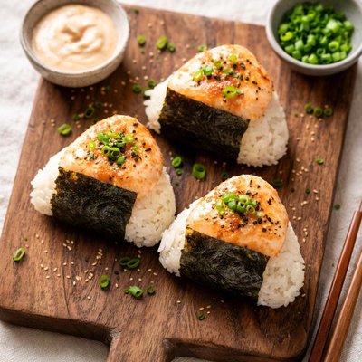 Mentai onigiri
