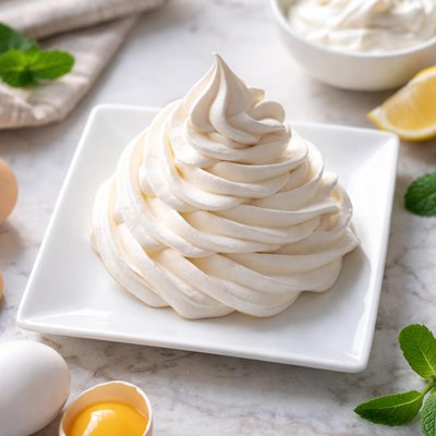 Merengue topping