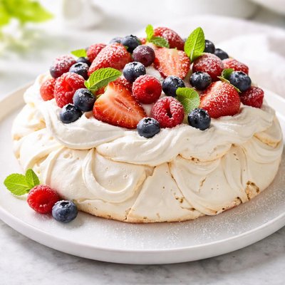 Gâteau de meringue