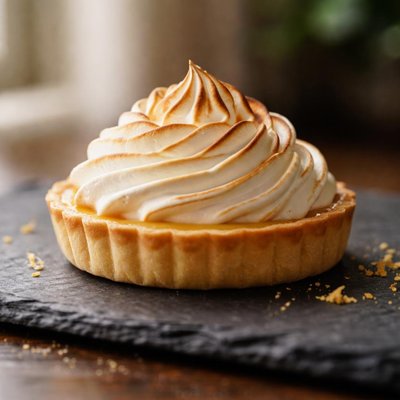 Meringue tart