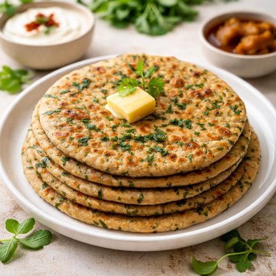 Methi paratha