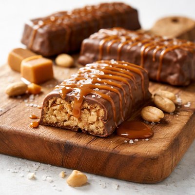 Metrx caramel protein bar
