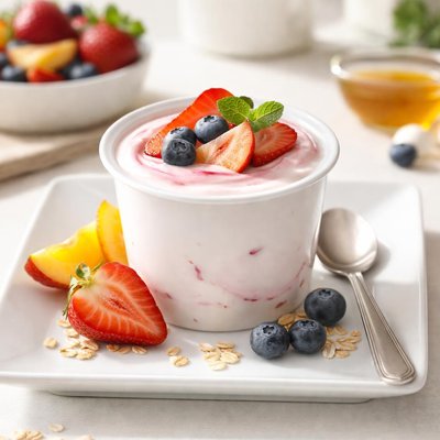 Mevgal flavored yogurt