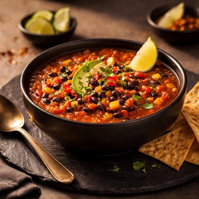 Mexican bean soup