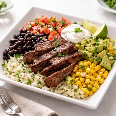 Mexican beef bowl