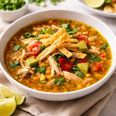 Mexican chicken soup