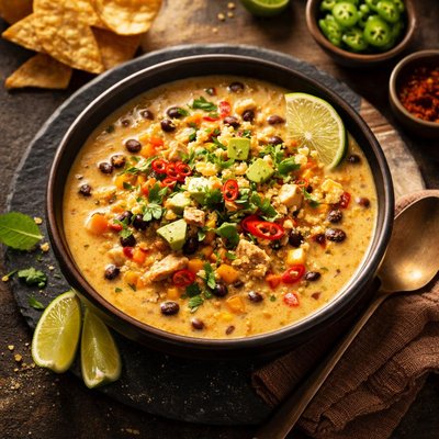 Sopa de mariscos mexicana