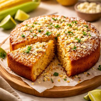 Mexican corn cake