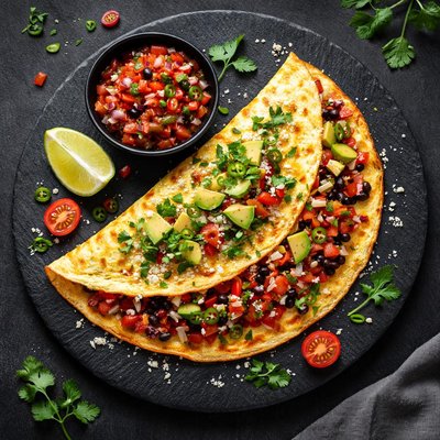 Mexican omlette