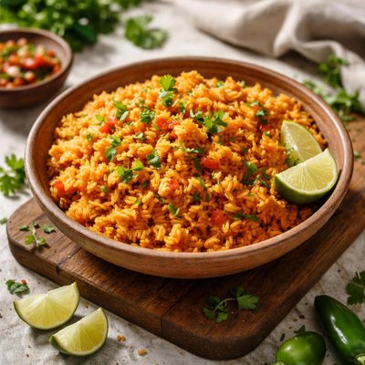 Mexican orange rice
