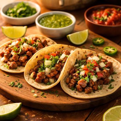 Mexican small tacos