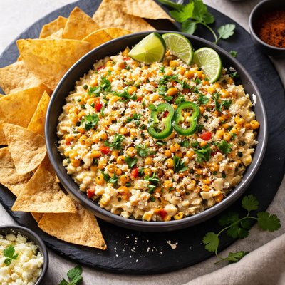 Mexican street corn dip