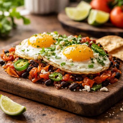 Mexican style eggs