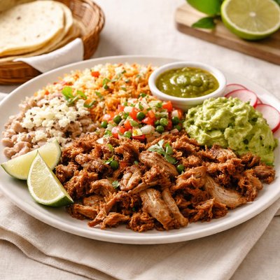 Mezcal resturant carnita dinner