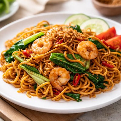 Mi goreng noodles