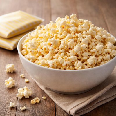 Microwave popcorn low fat