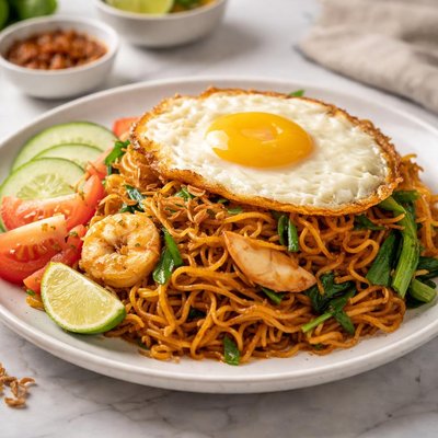 Mie goreng telor