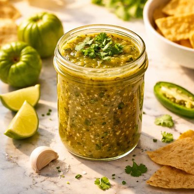 Mild tomatillo sauce