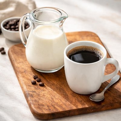 ミルクとコーヒー