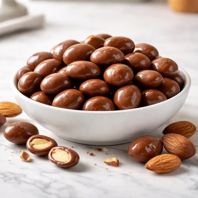 Milk chocolate almonds