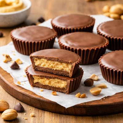 Milk chocolate peanut butter cups