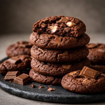 Milka chocolate cookies