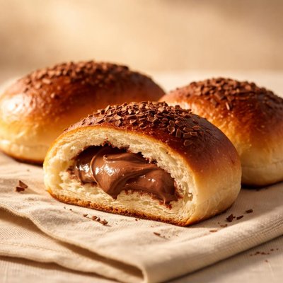 Milky chocolate bun