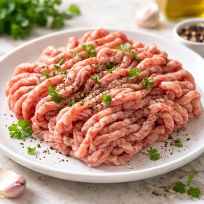 Mince pork