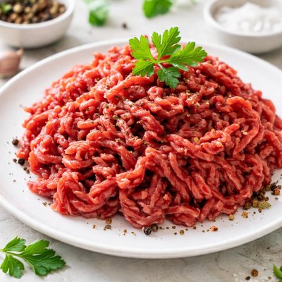 Minced beef