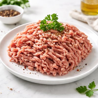 Minced beef and pork