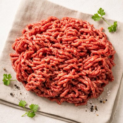 Minced beef meat
