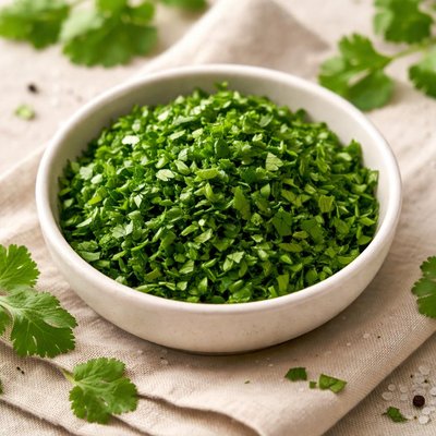 Minced cilantro