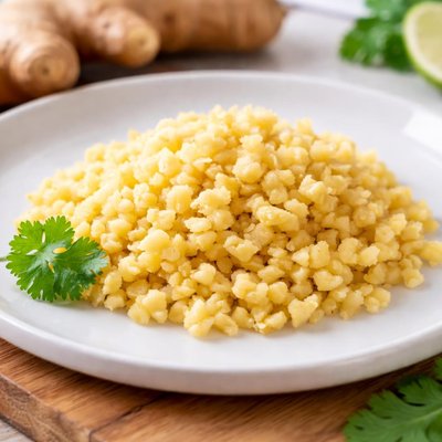 Minced ginger
