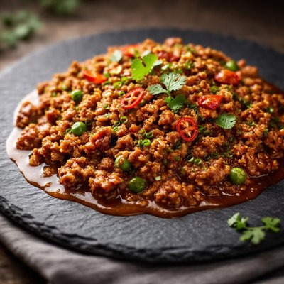 Minced meat curry