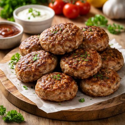 Minced meat patties