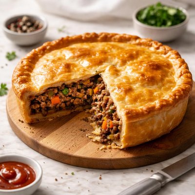 Minced meat pie