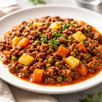 Minced meat stew