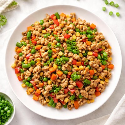 야채가 들어간 돼지고기 미역국