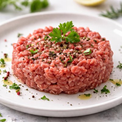 Minced steak